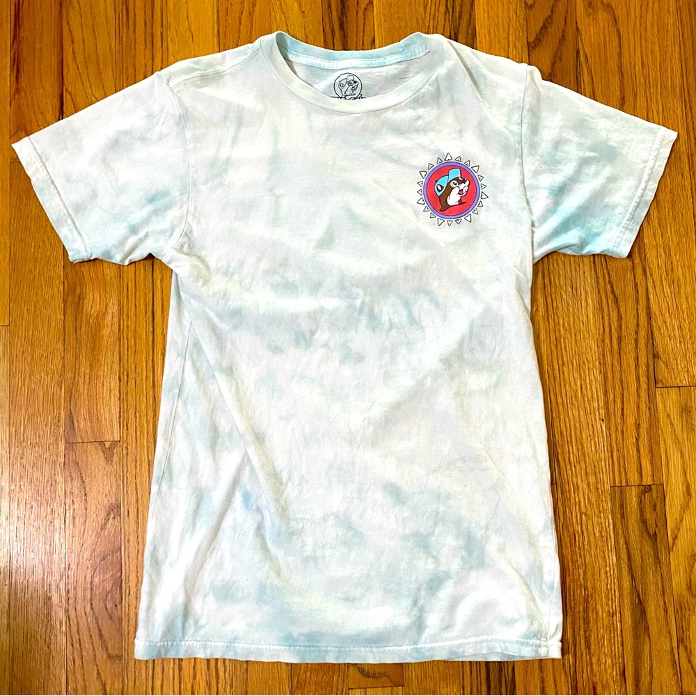 Buc-ees Tye Dye Sun Graphic Short Sleeve Tee Shirt Size S